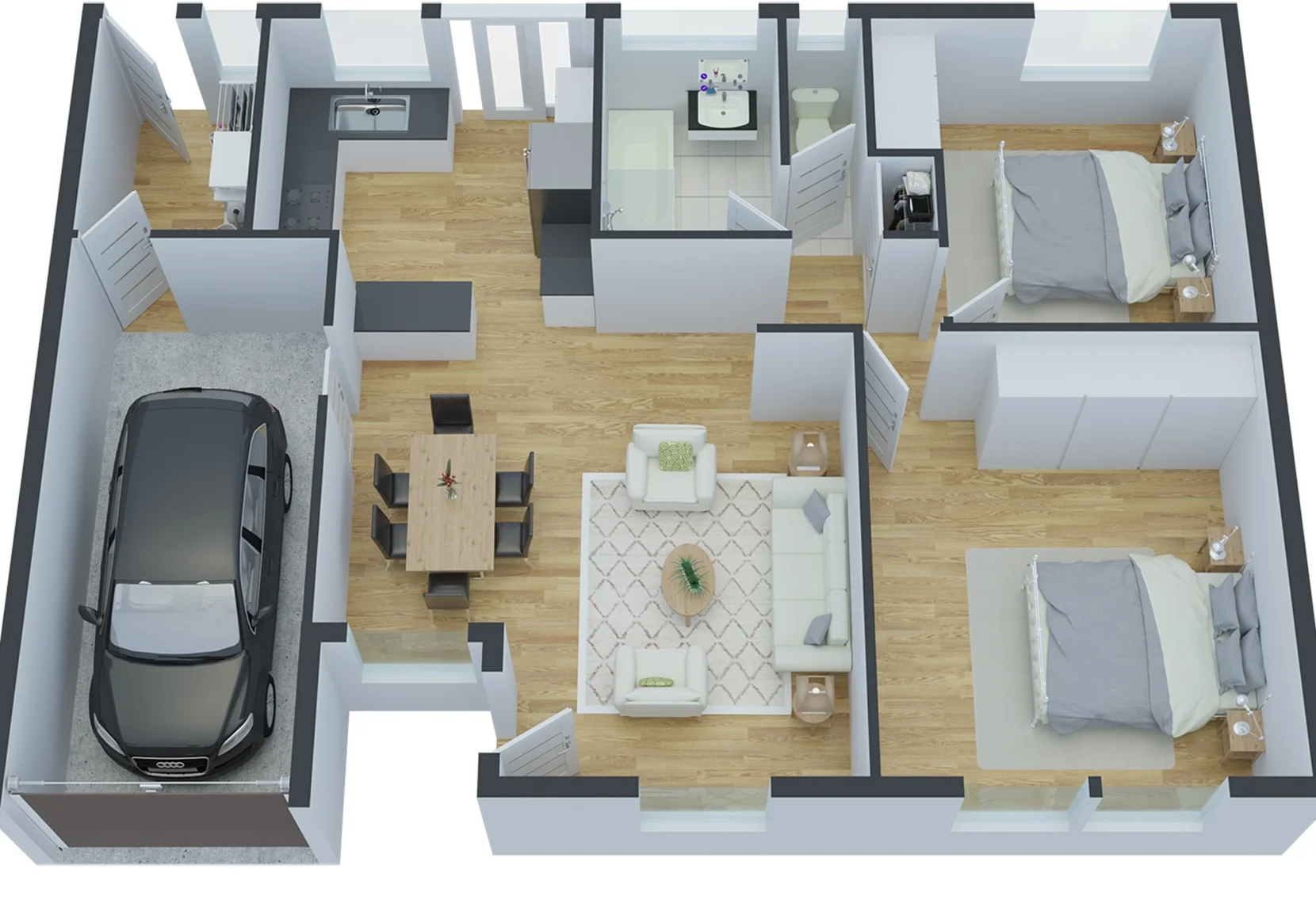 3d Floor Plan 3 After